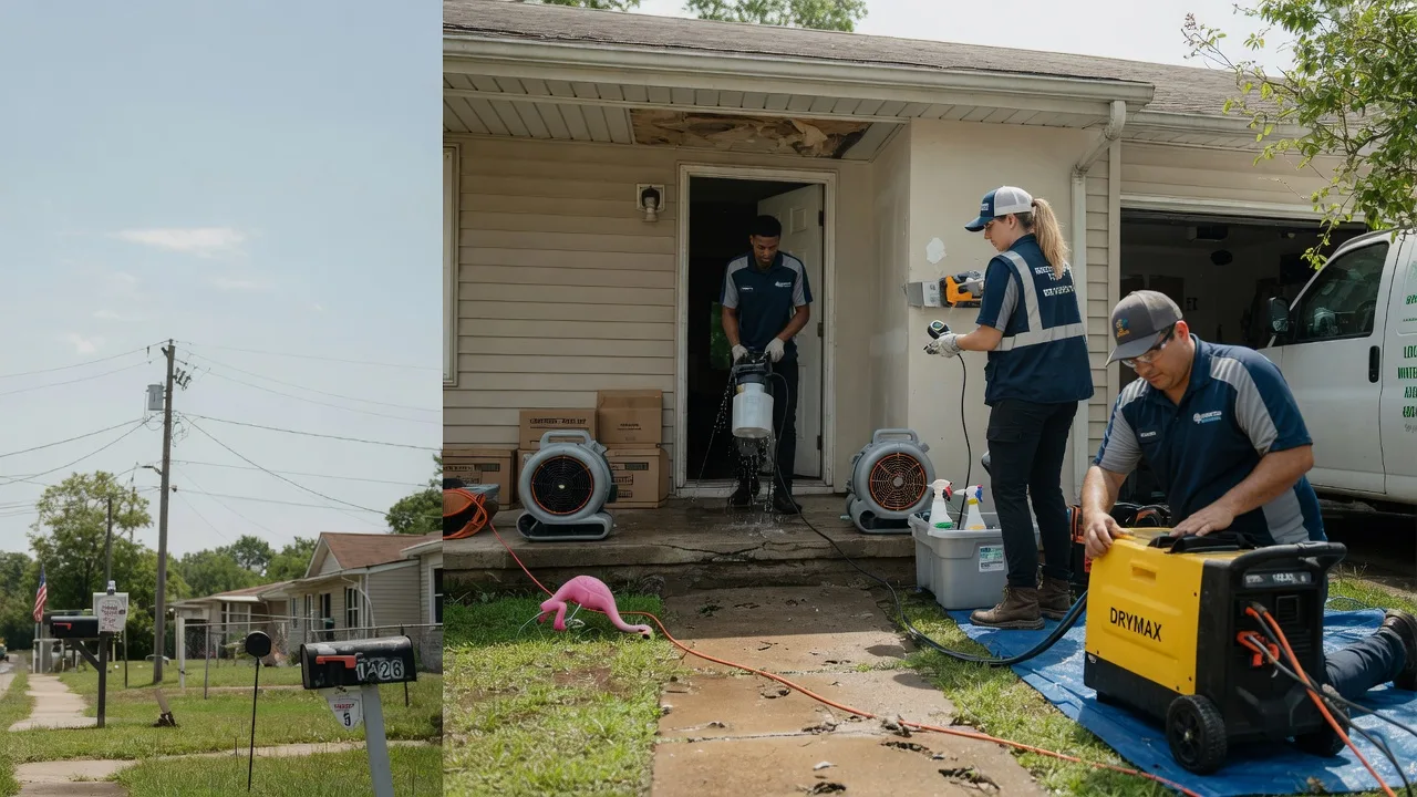 Storm Damage Water Removal in Farmersburg, IN near me